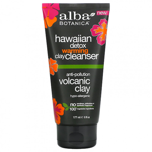 Alba Botanica, Hawaiian Detox Warming Clay, очищающее средство, 177 мл (6 жидк. Унций) #1