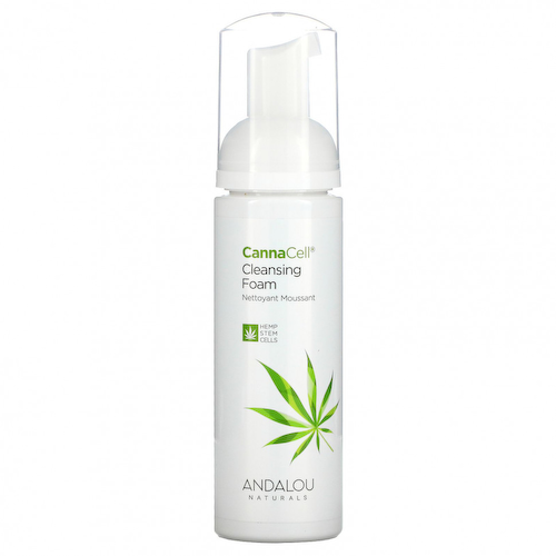 Andalou Naturals, CannaCell, очищающая пенка, 163 мл (5,5 жидк. Унции) #1