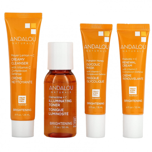 Andalou Naturals, Набор для очищения волос, набор из 4 предметов #1