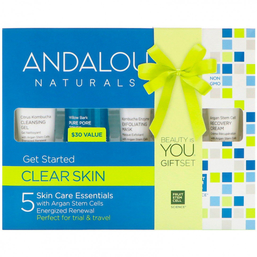 Andalou Naturals, Начни очищение, основы ухода за кожей, набор из 5 предметов #1
