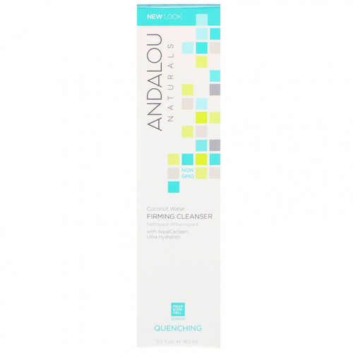 Andalou Naturals, очищающее и укрепляющее кожу средство с кокосовым молоком, восстановление кожи, 163 мл (5,5 жидк. унций) #1