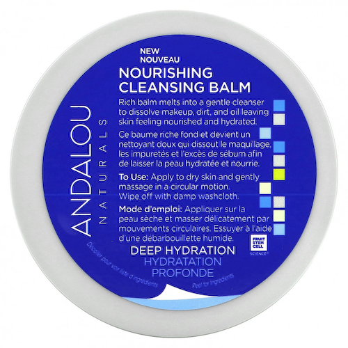 Andalou Naturals, Питательный очищающий бальзам, для глубокого увлажнения, 85 г (3 унции) #1