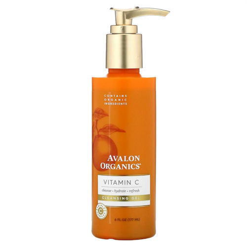Avalon Organics, Витамин C, очищающий гель, 177 мл (6 жидк. Унций) #1
