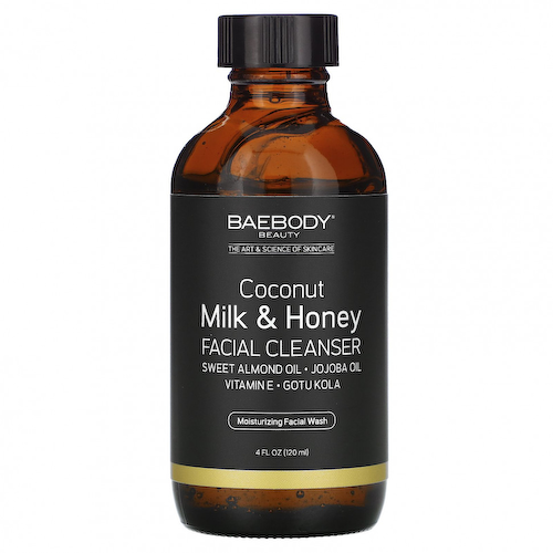 Baebody, Coconut Milk & Honey Facial Cleanser, 4 fl oz (120 ml) #1