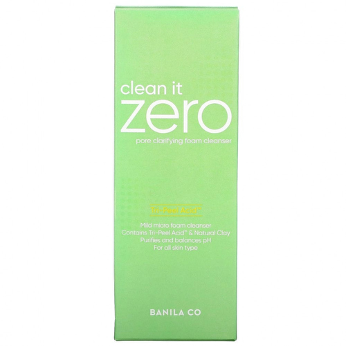 Banila Co., Clean It Zero, Tri-Peel кислотная очищающая пенка для умывания, 5,07 жидких унций (150 мл) #1