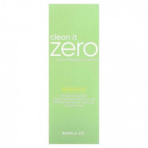 Banila Co, Clean It Zero, очищающая пенка для очищения пор, 150 мл (5,07 жидк. Унции) #1
