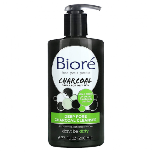 Biore, Средство с углем для глубокого очищения пор, 200 мл #1