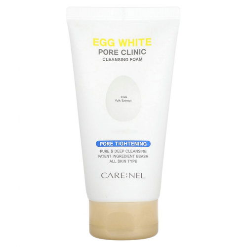 Care:Nel, Egg White, пенка для очищения пор, 150 мл (5,07 жидк. Унции) #1