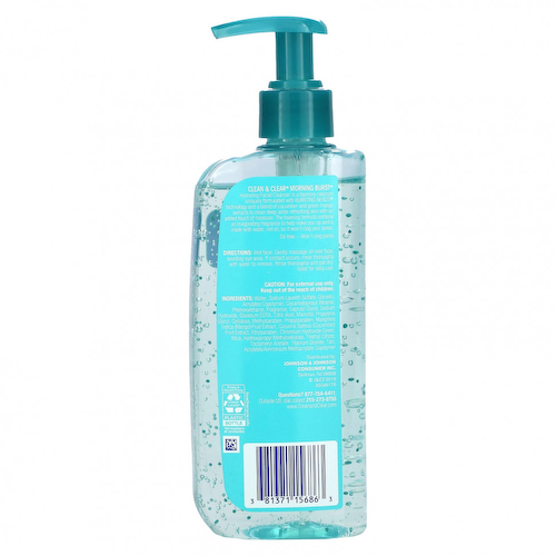 Clean & Clear, Morning Burst, увлажняющее очищающее средство для лица, 240 мл (8 жидк. Унций) #1