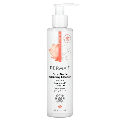 DERMA E, Pure Biome, балансирующее очищающее средство, 175 мл (6 жидк. Унций) #1