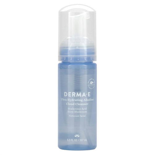 Derma E, ультраувлажняющее щелочное пенящееся очищающее средство, 157 мл (5,3 жидк. унции) #1