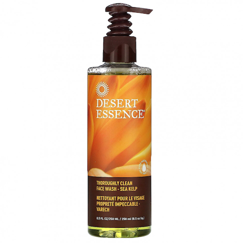 Desert Essence, Очищающий гель для умывания, тщательная очистка, морские водоросли, 8,5 ж. унц. (250 мл) #1