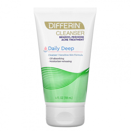 Differin, Daily Deep Cleanser, пенка для умывания, 118 мл (4 жидк. унции) #1