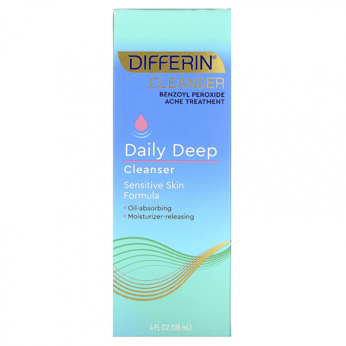 Differin, Daily Deep Cleanser, пенка для умывания, 118 мл (4 жидк. унции) #1