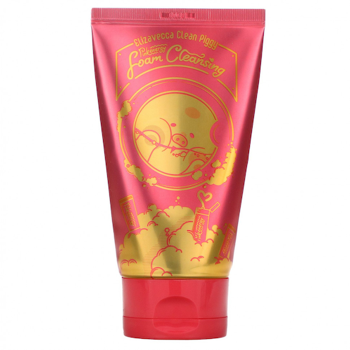 Elizavecca, Очищающая энергетическая пенка Clean Piggy Pink, 120 мл (4,06 жидк. Унции) #1