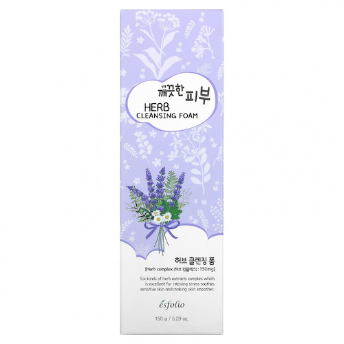 Esfolio, Очищающая пенка с травами, 150 г (5,29 унции) #1