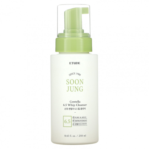 Etude, Soon Jung, очищающее средство для взбивания центеллы 6,5, 250 мл (8,45 жидк. Унции) #1