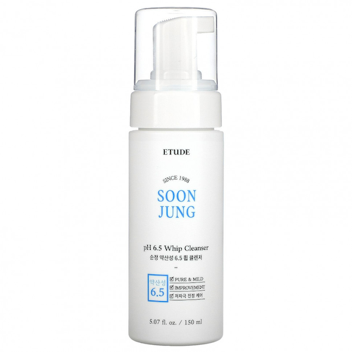 Etude, Soon Jung, пенка для умывания с уровнем pH 6,5, 150 мл (5,07 жидк. унции) #1