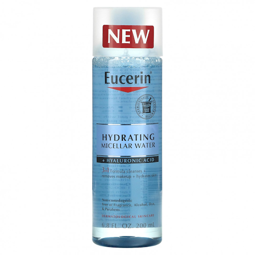 Eucerin, Hydrating Micellar Water + Hyaluronic Acid, 6.8 fl oz (200 ml) #1