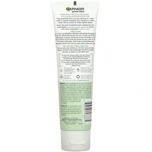 Garnier, Green Labs, Pore Perfecting 3-In-1, 4.4 fl oz (130 ml) #1