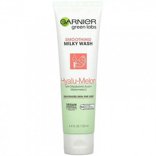 Garnier, Green Labs, смягчающее молочко, гиалу и дыня, 130 мл (4,4 жидк. Унции) #1