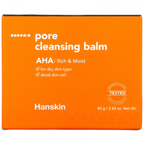 Hanskin, Бальзам для очищения пор, AHA, 2,82 унции (80 г) #1