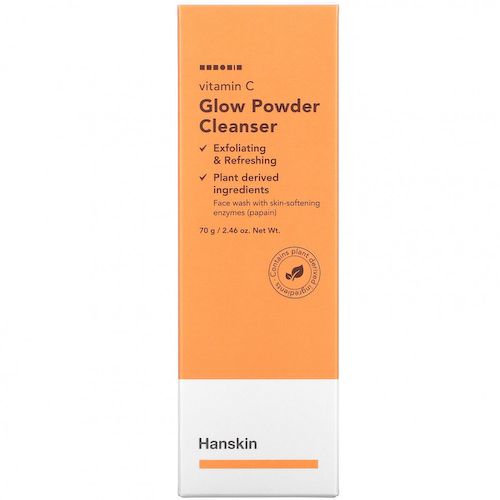 Hanskin, Vitamin C Glow Powder Cleanser, 2.46 oz (70 g) #1