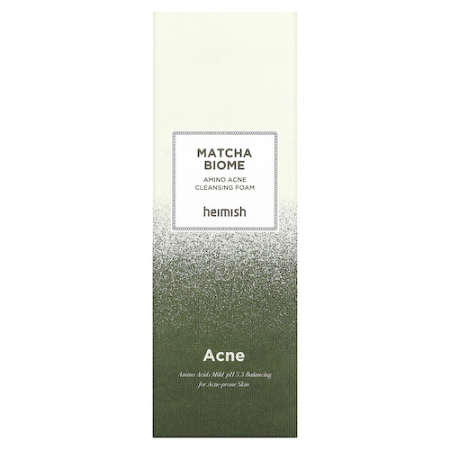 Heimish, Matcha Biome, очищающая пенка с аминокислотами, 150 г (5,29 унции) #1