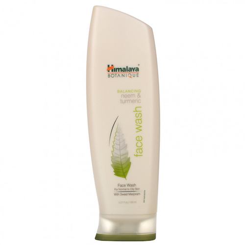 Himalaya, Botanique, Средство для умывания с нимом и куркумой, 5,07 жидкой унции (150 мл) #1