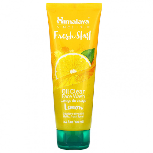 Himalaya, Fresh Start, масляное очищающее средство для умывания, лимон, 100 мл (3,4 жидк. Унции) #1