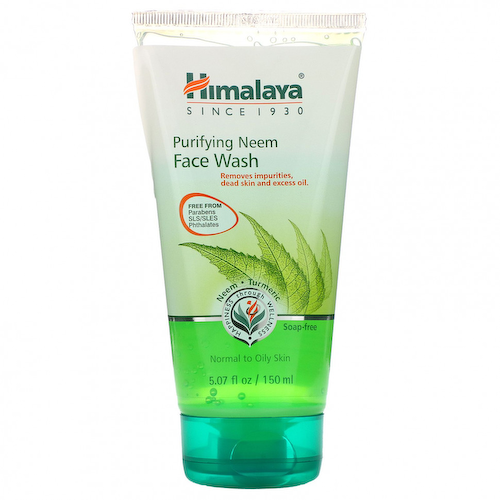 Himalaya, Средство для лица с очищающим нимом, для нормальной и жирной кожи, 5,07 ж. унц.(150 мл) #1