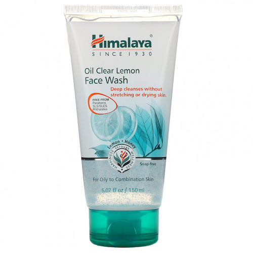 Himalaya, Средство для очищения лица с лимоном для удаления лишнего жира, для жирной кожи, 5,07 ж. унц.(150 мл) #1