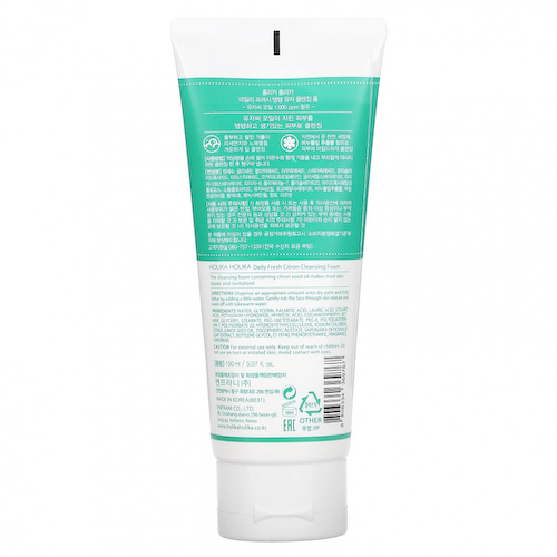 Holika Holika, Очищающая пенка Daily Fresh Citron, 150 мл (5,07 жидк. Унции) #1