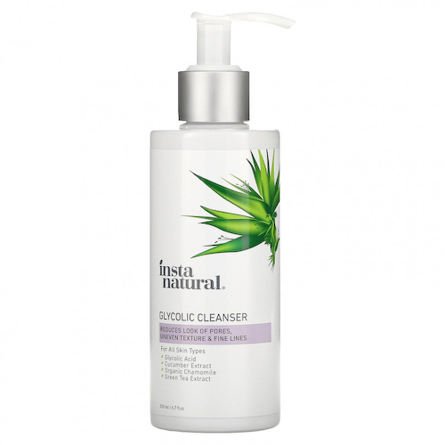 InstaNatural, очищающее средство с гликолевой кислотой, 200 мл (6,7 жидк. унции) #1