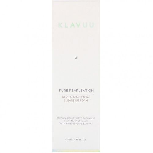 KLAVUU, Pure Pearlsation, освежающая пенка для умывания, 130 мл (4,39 жидк. унции) #1