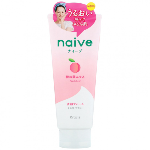 Kracie, Средство для умывания Naive, «Персик», 130 г #1