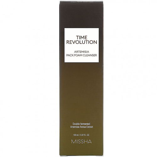 Missha, Time Revolution, очищающая пенка с полыней, 150 мл (5,07 жидк. Унции) #1