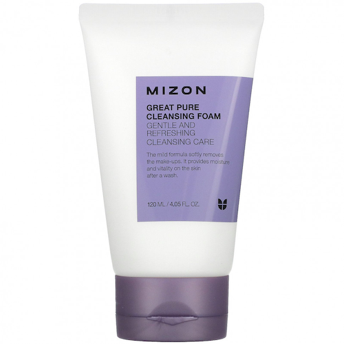 Mizon, Очищающая пенка Great Pure, 120 мл (4,05 жидк. Унции) #1