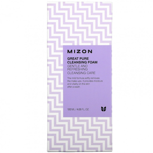 Mizon, Очищающая пенка Great Pure, 120 мл (4,05 жидк. Унции) #1