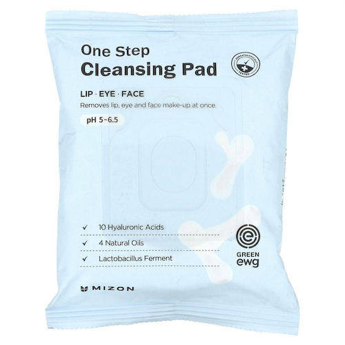 Mizon, One Step Cleansing Pad, 30 шт., 85 г (2,99 унции) #1