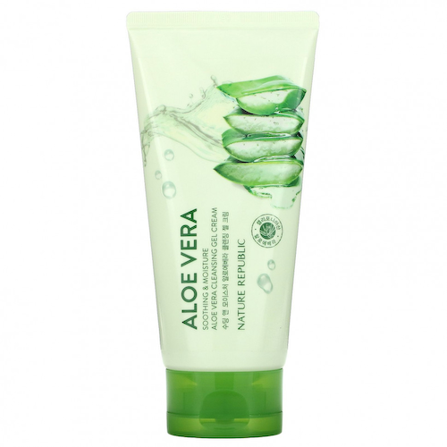 Nature Republic, Очищающий крем-гель с алоэ вера, 150 мл (5,07 жидк. Унции) #1