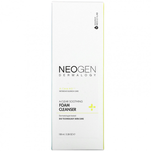 Neogen, Очищающая пенка для умывания A-Clear, 3,38 унции (100 мл) #1