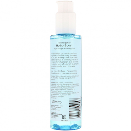 Neutrogena, Hydro Boost, увлажняющий очищающий гель для лица, 170 г (6 унций) #1