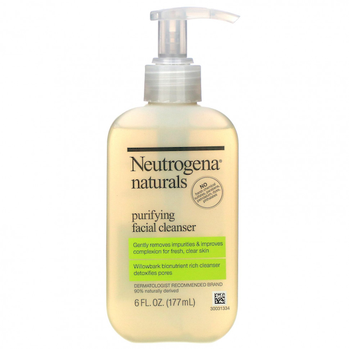 Neutrogena, Neutrogena, Naturals, очищающее средство для лица, 177 мл (6 жидких унций) #1