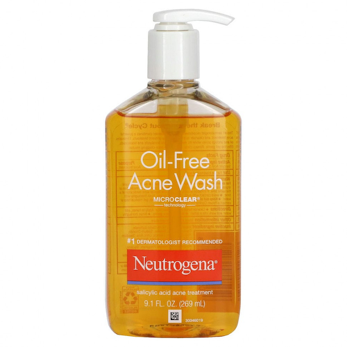 Neutrogena, средство для умывания против акне, не содержит масла, 269 мл (9,1 жидк. унции) #1
