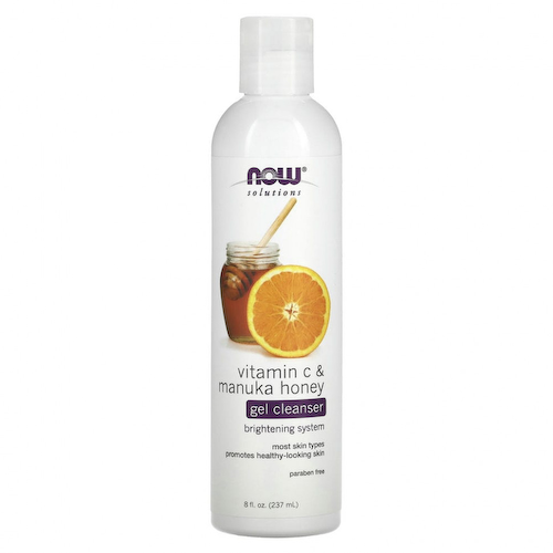 NOW Foods, Solutions, Очищающий Гель, Витамин С и Мед Манука, 237 мл #1