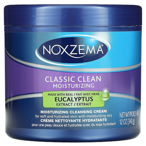 Noxzema, Classic Clean, Увлажняющий очищающий крем, эвкалипт, 12 унций (340 г) #1