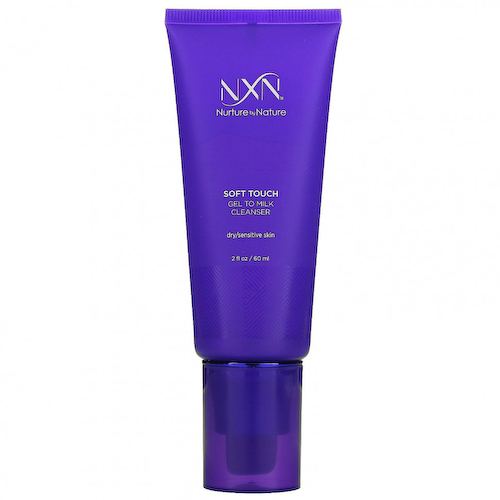 NXN, Nurture by Nature, Soft Touch, гель в молочко для очищения, 60 мл (2 жидк. Унции) #1
