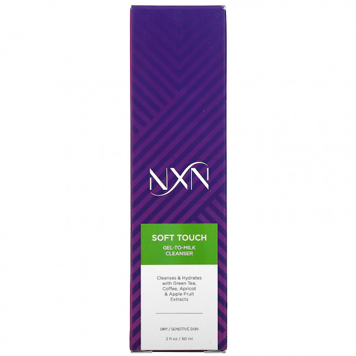 NXN, Nurture by Nature, Soft Touch, гель в молочко для очищения, 60 мл (2 жидк. Унции) #1