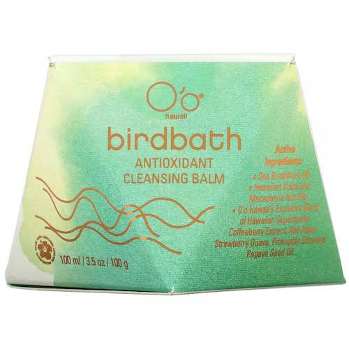O'o Hawaii, Birdbath, очищающий бальзам с антиоксидантами, 100 г (3,5 унции) #1